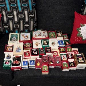 Hallmark Holiday Christmas Ornaments Lot Bundle